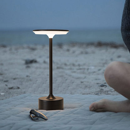 Metal Minimalist Table Lamp – Modern Bedside Lamp for Bedroom & Living Room