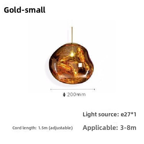 Tom Dixon Melt Lava-Like Design Pendant Light – Modern Multi-Globe Pendant Light for Dining Room & Living Room