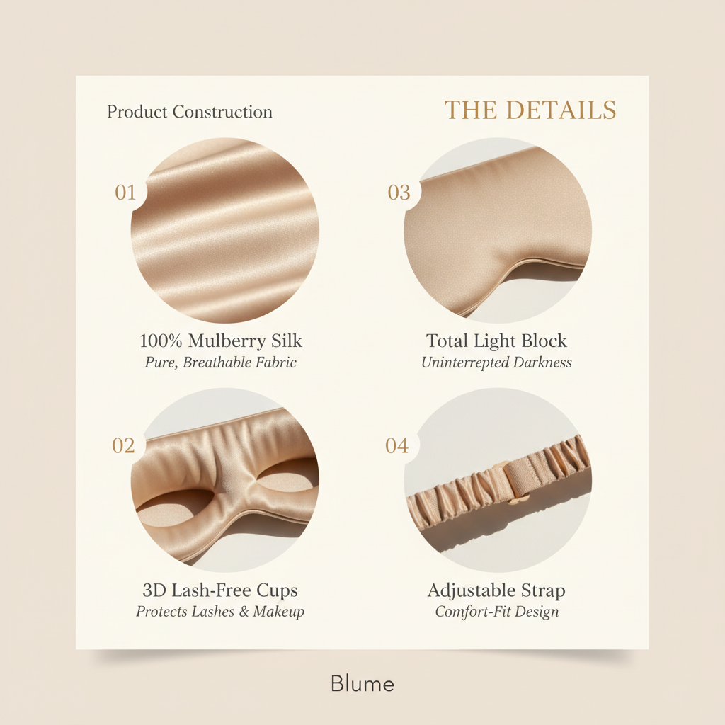 Eye Mask Branded Detail Card