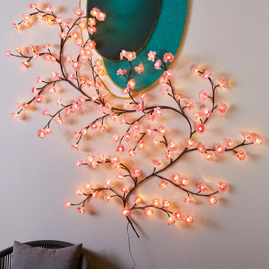 Sakura Cherry Blossom Decorative Wall Light – Japanese Style Floral Wall Sconce