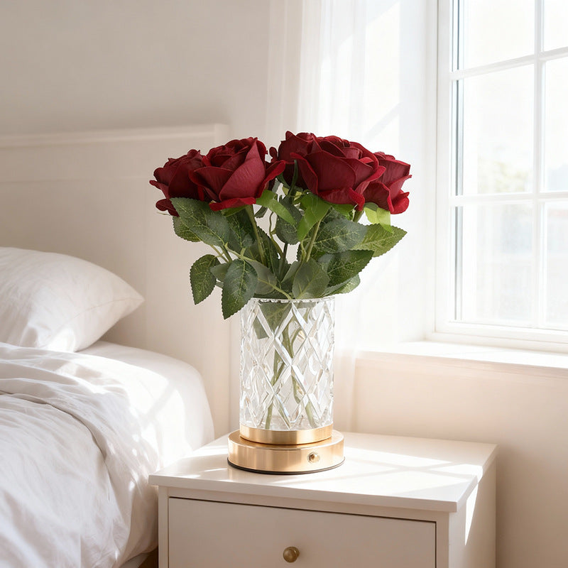 Flower Vase Floor Lamp – Elegant Decorative Standing Lamp for Living Room & Bedroom