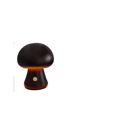 Oslo Mushroom Table Lamp – Retro Scandinavian LED Bedside Lamp for Bedroom