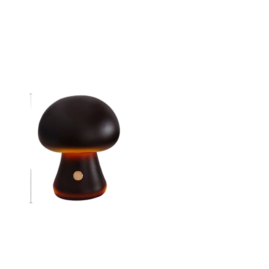 Oslo Mushroom Table Lamp – Retro Scandinavian LED Bedside Lamp for Bedroom