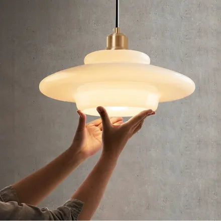 Minimalist Linear Geometric Chandelier – Modern Open Frame Ceiling Light