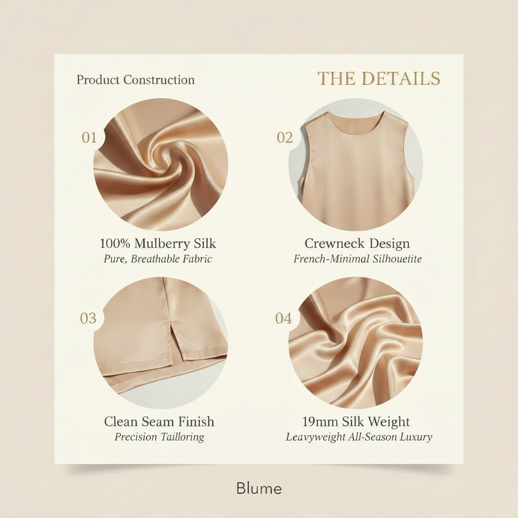 Pajama Set Detail Card — Light Beige