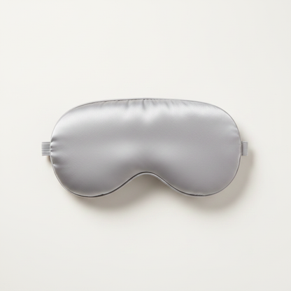 Silver Gray Eye Mask